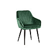 Stolička 39526 Zamat - Smaragdovozelená