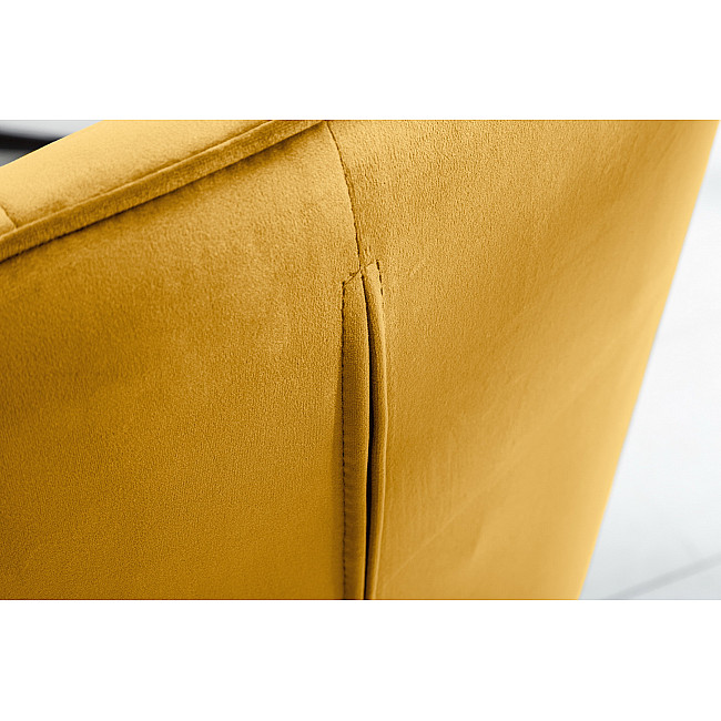 Stolička 42474 Loft Zamat Žltá