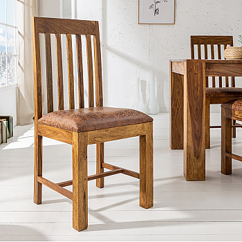 Stolička 39751 Drevo Sheesham/Palisander