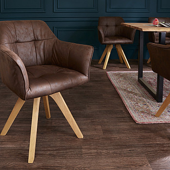 Stolička 40024 Antik Hnedá - PRODUKT JE SKLADOM U NÁS - 2Ks