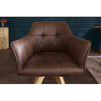 Stolička 40024 Antik Hnedá - PRODUKT JE SKLADOM U NÁS - 2Ks