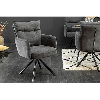 Stolička 40168 Antracit - otočná