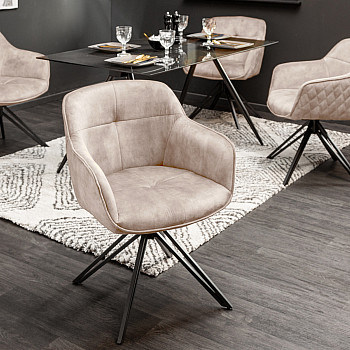 Stolička 40259 Zamat Champagner - otočná