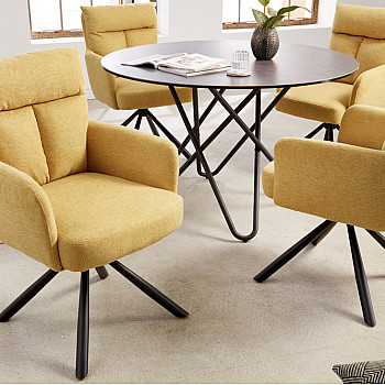 Stolička 42083 George Látka Žltá