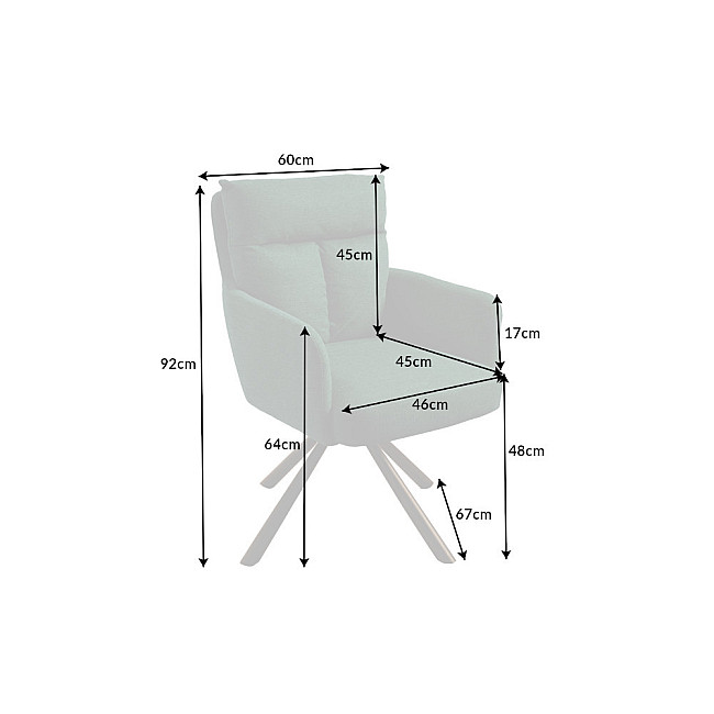 Stolička 42084 George Látka Zelená