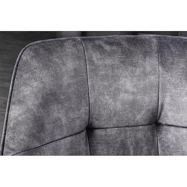 Stolička 42390 Loft Zamat Tmavošedá