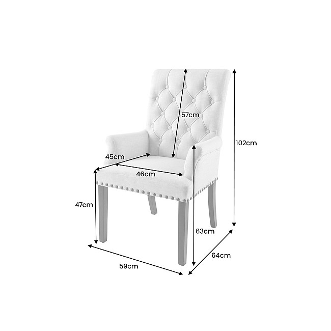 Stolička 43216 Castle Béžová
