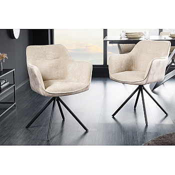 Stolička 44156 Verona látka Champagne + Zamat