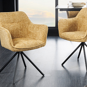 Stolička 44159 Verona látka Žltá