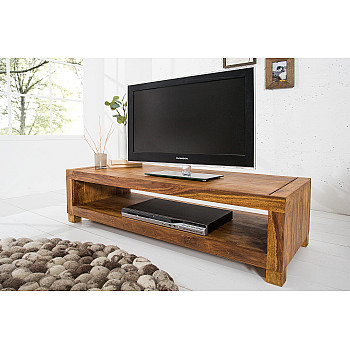 TV-skrinka 37203 110cm Masív drevo Sheesham/Palisander