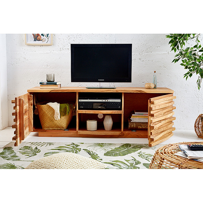TV-skrinka 39737 150cm Relief Drevo Acacia - PRODUKT JE SKLADOM U NÁS - 1Ks TV-skrinka 39737 150cm Relief Drevo Acacia - PRODUKT JE SKLADOM U NÁS - 1Ks