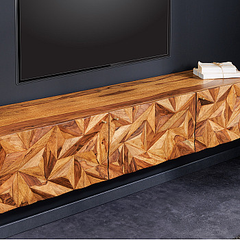 TV-skrinka 43708 Stone 160cm Drevo Palisander