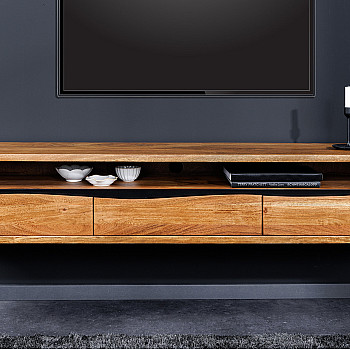 TV-skrinka 43709 Mammut 160cm Drevo Acacia Honey