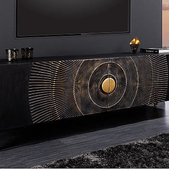 TV-skrinka 44303 Bailey 180cm Drevo Mango