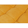 Taburetka 41302 Cozy Zamat Žltá