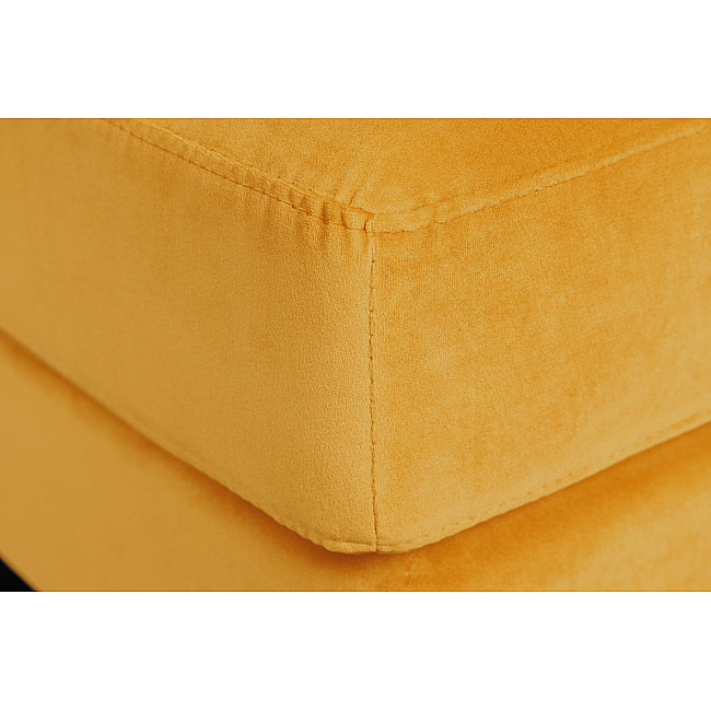 Taburetka 41302 Cozy Zamat Žltá