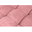 Taburetka 43607 Cozy Zamat starorúžová