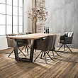 Jedálenský stôl 20-22 200x100cm Solid Acacia natural