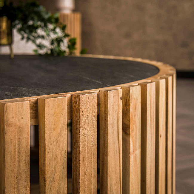 Konferenčný stôl 27-87 Slate Ø120cm