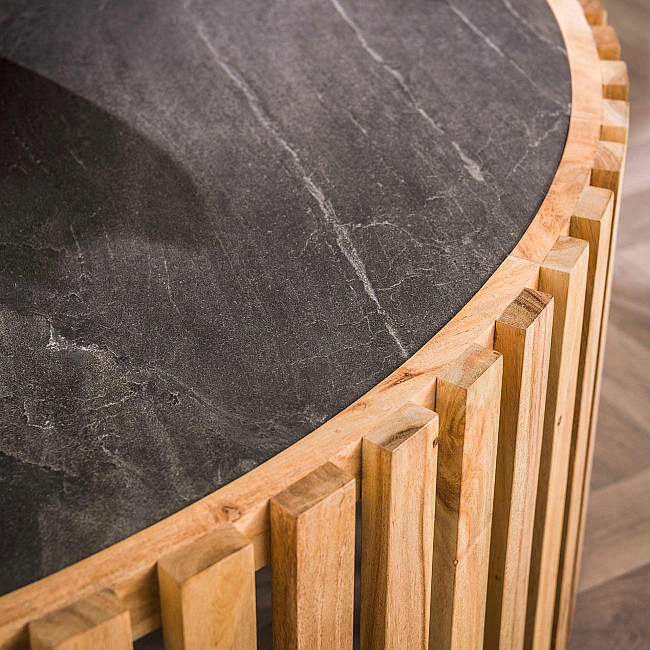 Konferenčný stôl 27-87 Slate Ø120cm