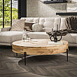 Konferenčný stôl 27-98 Bulky Ø120cm Drevo Acacia Konferenčný stôl 27-98 Bulky Ø120cm Drevo Acacia