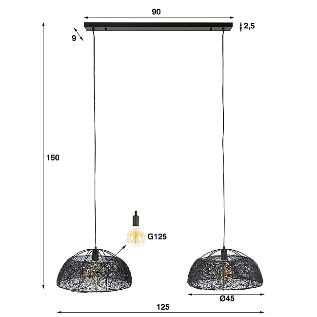 Luster 74-20 2L Ø45 Maze