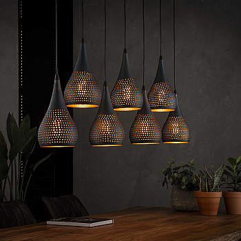 Luster 80-96 7 x Ø15cm industry cone