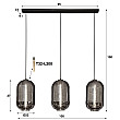 Luster 83-10 3L Tub Chromed Glass