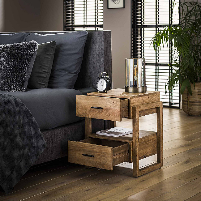 Nočný stolík 22-23 Gobi Drevo Mango