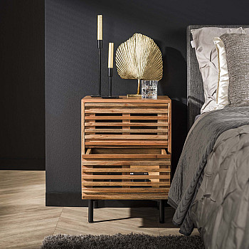 Nočný stolík 28-31 Slide Drevo Mango