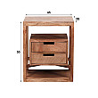 Nočný stolík 22-31 Sahara Drevo Mango