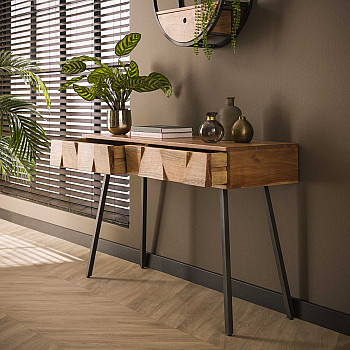 Toaletný stolík/Konzola Demn 21-18 Acacia drevo