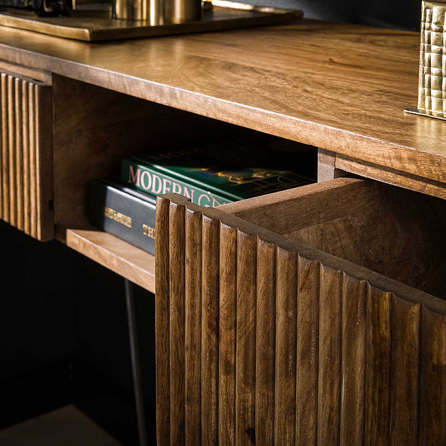 Toaletný stolík/Konzola Wave 23-03 Mango drevo