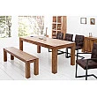 Jedálenský stôl 15516 200x100cm Masív drevo Palisander