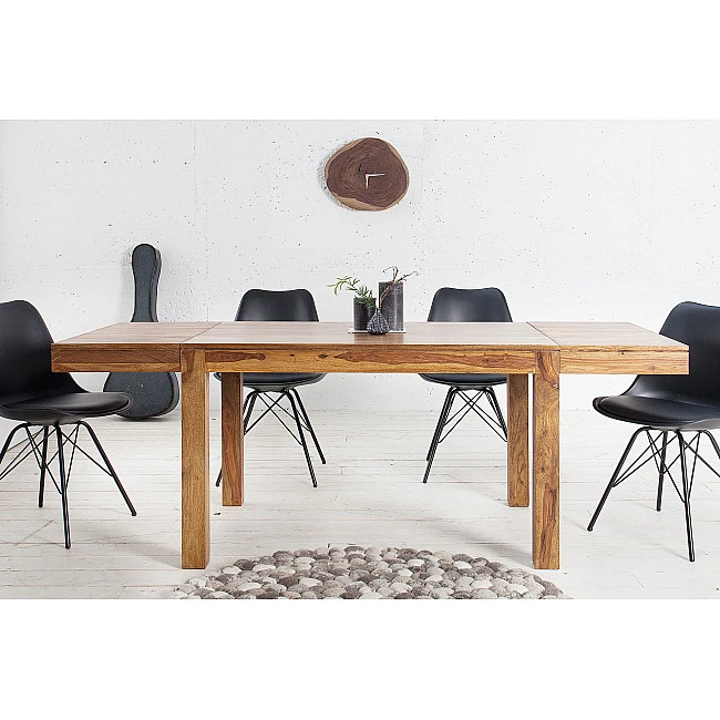 Rozkladací jedálenský stôl 20976 120/200x80cm Masív drevo Palisander
