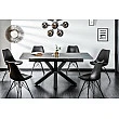 Rozkladací jedálenský stôl 41090 180/225x90cm Láva keramika