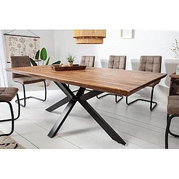 Jedálenský stôl 40246 180x90cm Masív drevo Palisander - PRODUKT JE SKLADOM U NÁS - 1Ks