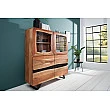 Komoda/Vitrína 38330 120cm Drevo Acacia