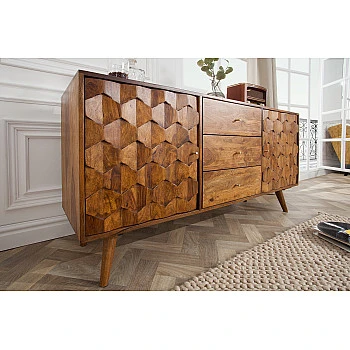 Komoda 39742 145cm Drevo Palisander Retro