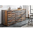 Komoda 39746 160cm Relief Drevo Sheesham/Palisander