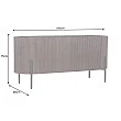 Komoda 43347 Gatsby 150cm Drevo Mango