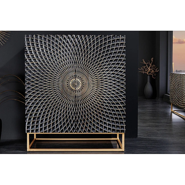 Komoda 44321 100cm Illusion Drevo Mango