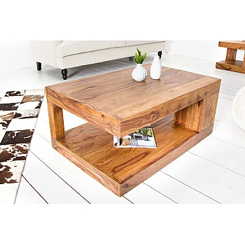 Konferenčný stôl 37438 90x60cm Drevo Palisander 