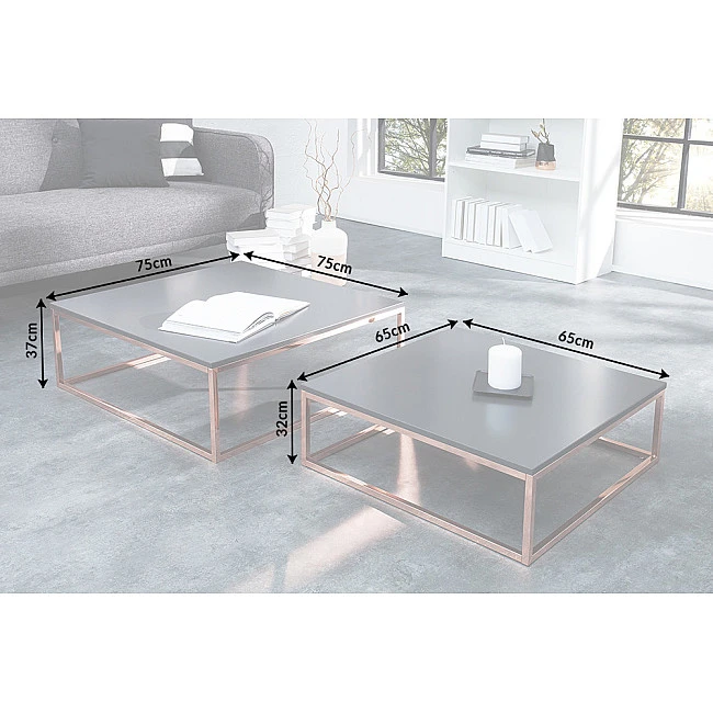 Konferenčný stôl 37733 2-Set Copper/Antracit