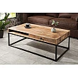 Konferenčný stôl 39293 100x60cm Drevo Mango - PRODUK JE SKLADOM - 2Ks