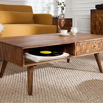 Konferenčný stôl 39743 110x60cm Drevo Palisander - PRODUKT JE SKLADOM U NÁS - 1Ks