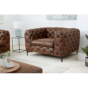 Kreslo 40465 Modern Barock Antik Hnedá
