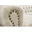Kreslo 42312 Chesterfield Zamat Champagner