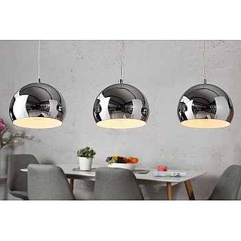 Luster 17760 3 x Chrom globe