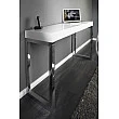 PC/Toaletný - stolík 16714 120cm Biely vysoký lesk